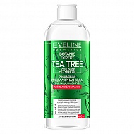 Мицеллярная вода `EVELINE` BOTANIC EXPERT TEA TREE 3 в 1 антибактериальная очищающая 400 мл