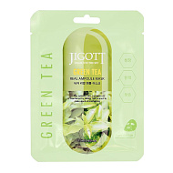 Маска для лица `JIGOTT` с экстрактом зеленого чая (антиоксидантная) 27 мл