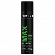 Лак для волос `SYOSS` Max Hold (сверхсильная фиксация) 400 мл