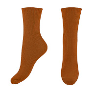 Носки длинные `SOCKS` коричневые