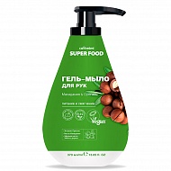 Мыло-гель для рук `CAFE MIMI` SUPER FOOD Макадамия & Орегано 370 мл