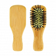 Расческа для волос `LADY PINK` деревянная