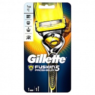 Станок для бритья `GILLETTE` `FUSION` PROSHIELD с 1 сменной кассетой