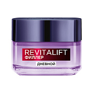 Дневной филлер для лица `LOREAL` `REVITALIFT` ФИЛЛЕР Гиалуроновый восстановитель объема 50 мл