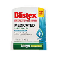 Бальзам для губ `BLISTEX` Medicated (мятный SPF-15) 4,25 г