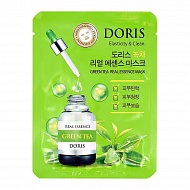 Маска для лица `DORIS` с экстрактом зеленого чая (успокаивающая) 25 мл