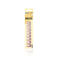 Набор накладных ногтей с клеевыми стикерами `DECO.` FANTASY romantic (24 + клеевые стикеры 24 шт)