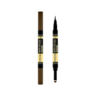 Маркер и пудра для бровей `EVELINE` BROW ART DUO тон 01 light
