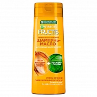 Шампунь-масло для волос `GARNIER` `FRUCTIS` ТРОЙНОЕ ВОССТАНОВЛЕНИЕ укрепляющий (для очень сухих и поврежденных волос) 250 мл