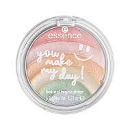 Хайлайтер для лица `ESSENCE` YOU MAKE MY DAY! запеченный тон 01 You brighten up my day!