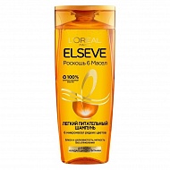 Шампунь для волос `LOREAL` `ELSEVE` РОСКОШЬ 6 МАСЕЛ для волос нуждающихся в питании 400 мл