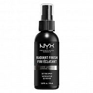 Спрей-фиксатор макияжа `NYX PROFESSIONAL MAKEUP` RADIANT FINISH SETTING SPRAY придающий сияние 50 мл