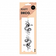 Татуировка для тела `DECO.` Ubeyko by Miami tattoos переводная (Snake & Branch)
