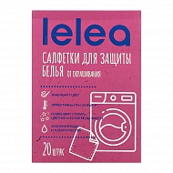 Салфетки для стирки `LELEA` против окрашивания 20 шт