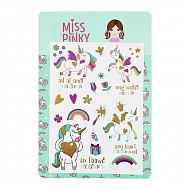 Татуировки переводные `MISS PINKY` 21x15