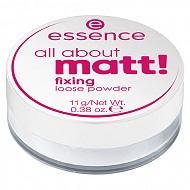 Пудра рассыпчатая для лица `ESSENCE` ALL ABOUT MATT! фиксирующая