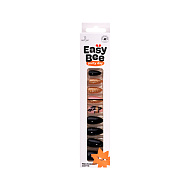 Набор накладных ногтей с клеевыми стикерами `EASYBEE` NAIL DAY Black Luxury (12 шт + клеевые стикеры 24 шт)