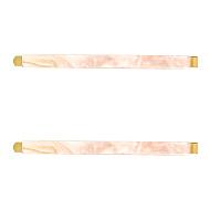 Набор невидимок `LADY PINK` plastic 2 шт