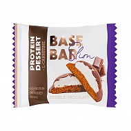 Печенье-суфле `BASE BAR` SLIM со вкусом двойного шоколада 45 г