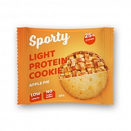Печенье неглазированное `SPORTY` PROTEIN Яблочный пирог 40 г