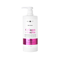 Шампунь для волос `MIXIT` `HAIR EXPERT` COLLAGEN+KERATIN ламинирующий 1000 мл