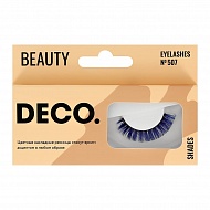 Накладные ресницы `DECO.` BEAUTY №507 electric blue