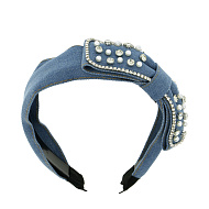 Ободок `LADY PINK` DENIM