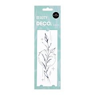 Набор переводных татуировок для тела `DECO.` SPRING FLOWER by Miami Tattoos (Nature)