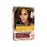 Крем-краска для волос `LOREAL` `EXCELLENCE` CREME UNIVERSAL NUDES тон 5U (универсальный светло-каштановый)
