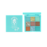 Палетка теней для век `ISCREAM` YUMMY тон 02 mint