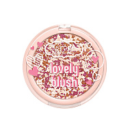 Румяна для лица `ESTRADE` LOVELY-BLUSH компактные с сатиновым финишем тон 206 Коричнево-розовый