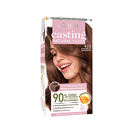 Крем-краска для волос `LOREAL` `CASTING` NATURAL GLOSS Ухаживающая тон 623 (Карамельный маккиато)
