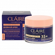 Крем для лица дневной `CLAIRE` COLLAGEN ACTIVE PRO 35+ с гиалуроновой кислотой 50 мл