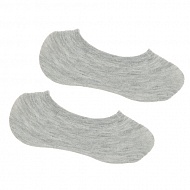 Подследники женские `SOCKS` COTTON серые р-р единый