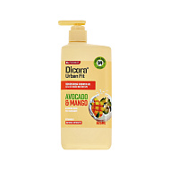 Гель для душа `DICORA URBAN FIT` манго и авокадо 825 мл
