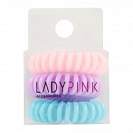 Набор резинок `LADY PINK` `BASIC` SLINKY box 3 шт