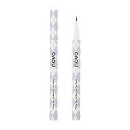 Подводка для глаз `NOVO` DOUBLE PUPIL SHEAR ULTRA FINE EYELINER Тон 01 черная