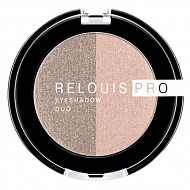 Тени для век `RELOUIS` `RELOUIS PRO` EYESHADOW DUO тон 101