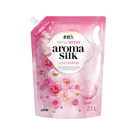Кондиционер для белья `LION` AROMA CAPSULE с ароматом розы дой-пак 2,1 л