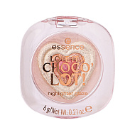 Хайлайтер-бальзам для лица `ESSENCE` LOVE IT A CHOCO` LOT! со светоотражающими частицами тон 01 Heartbeats