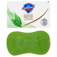 Мыло твердое `SAFEGUARD` NATURAL DETOX с антибактериальным эффектом (экстракт чайного дерева) 110 г