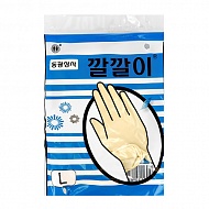 Перчатки хозяйственные `BEAUTY RUBBER GLOVE` размер L