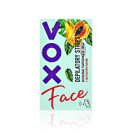 Полоски восковые для лица `VOX` с экстрактом папайи 6 шт