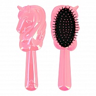 Расческа для волос массажная `MISS PINKY` розовая
