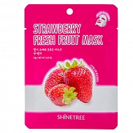 Маска для лица `SHINETREE` FRESH FRUIT с экстрактом клубники 23 г