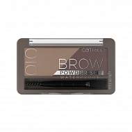Пудра для бровей `CATRICE` BROW POWDER SET WATERPROOF водостойкая тон 020