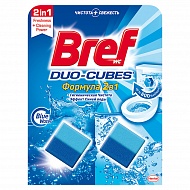Таблетки для сливного бачка `BREF` ACTIV Duo-cubes 2x50 г