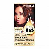 Крем-краска для волос `ONLY BIO COLOR` Тон 5.3 Золотистый каштан 115 мл
