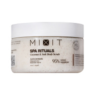 Скраб для тела `MIXIT` SPA RITUALS соляной с кокосовой стружкой 300 г