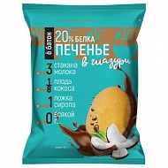Печенье глазированное `Ё БАТОН` с кокосом 40 г